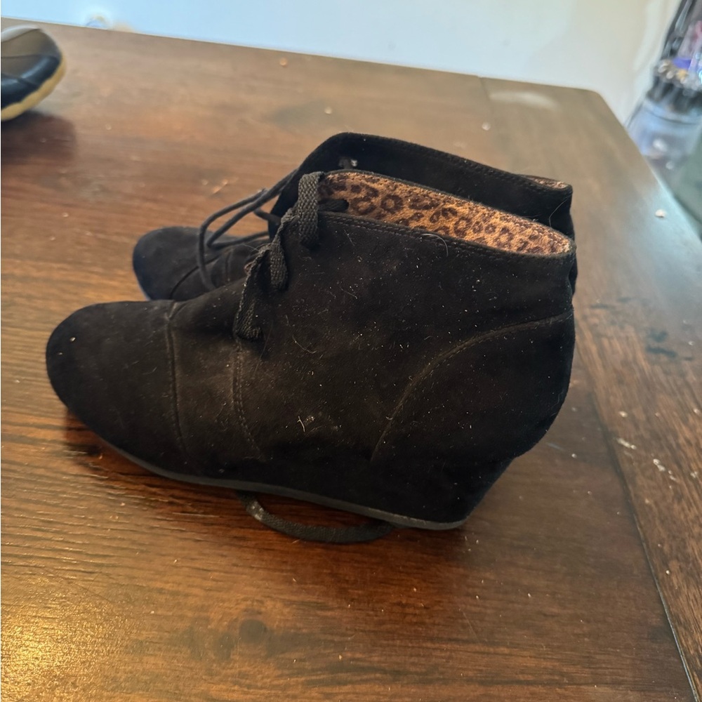 Black Suede Ankle Boots